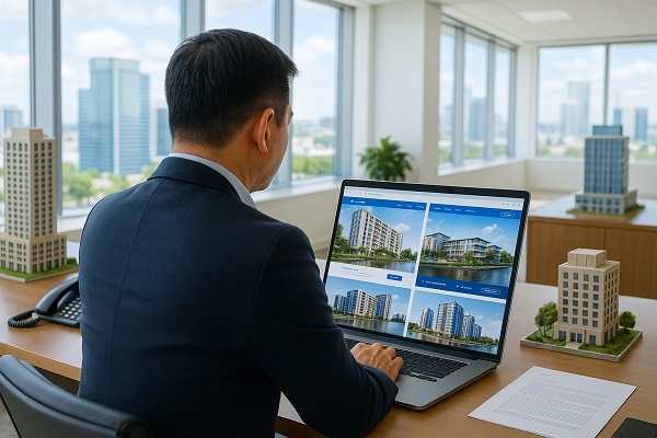 Website bất động sản: Chìa khóa kinh doanh bất động sản online